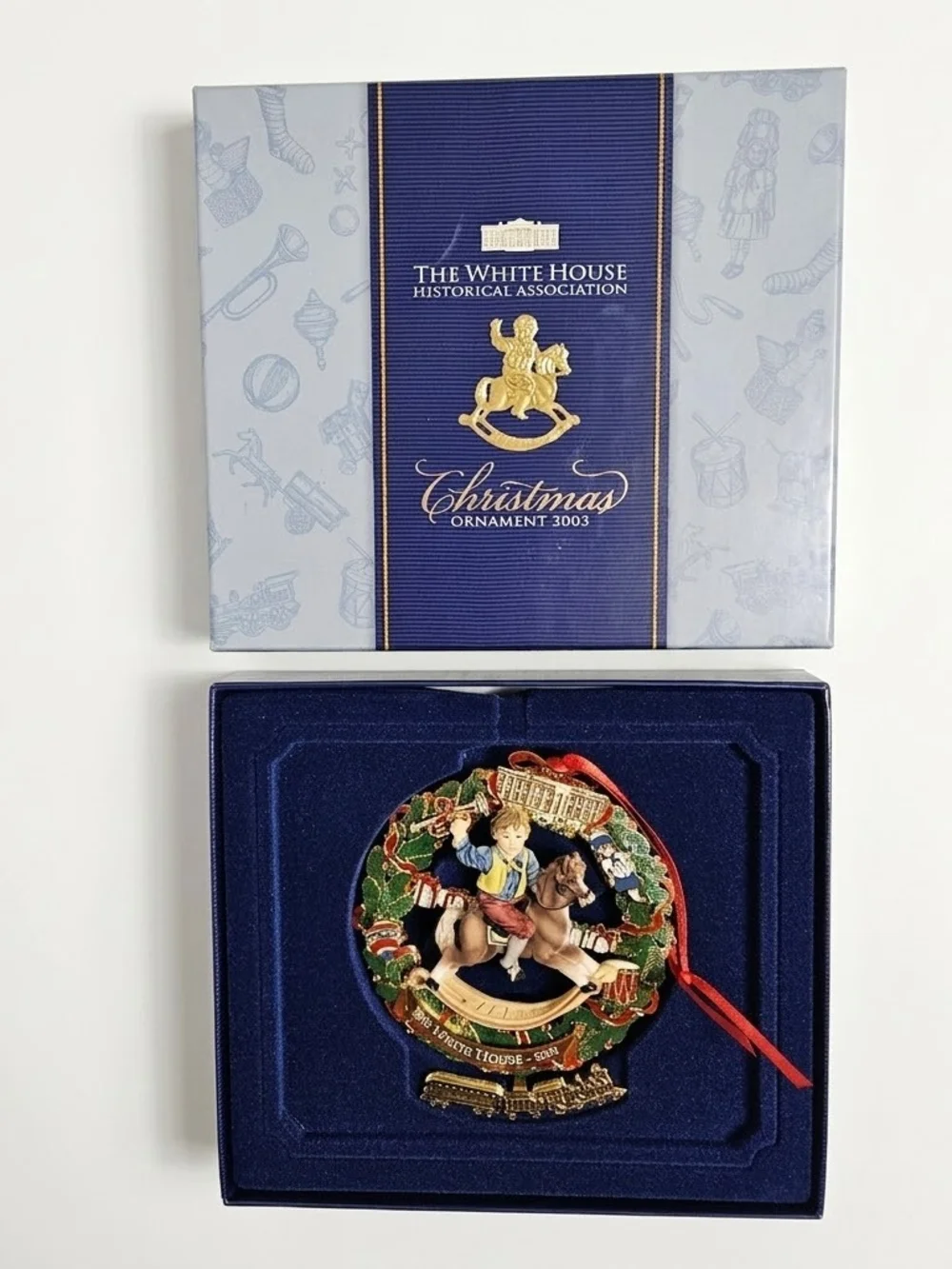 2003 Official White House Christmas Ornament Grant Edition